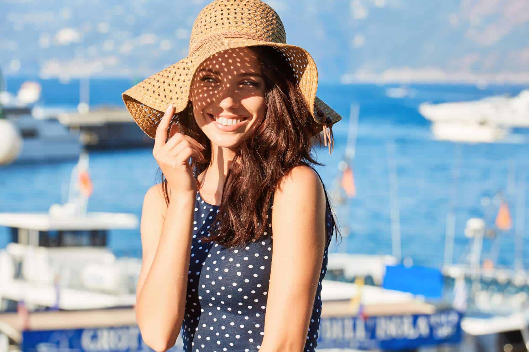 uśmiechnięta kobieta